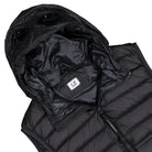 C.P. Company D.D. Shell Goggle Down Gilet Black Vests 19CMVE032A-110416A 999 Detailfoto | Overkill