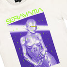 Sorayama Sexy Robot Longsleeve Tee White Longsleeves Close-up | Overkill