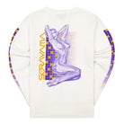 Sorayama Sexy Robot Longsleeve Tee White / Purple Longsleeves Material | Overkill