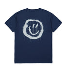 1UP Smiley T-Shirt Blue Peony T-Shirts Close-up | Overkill