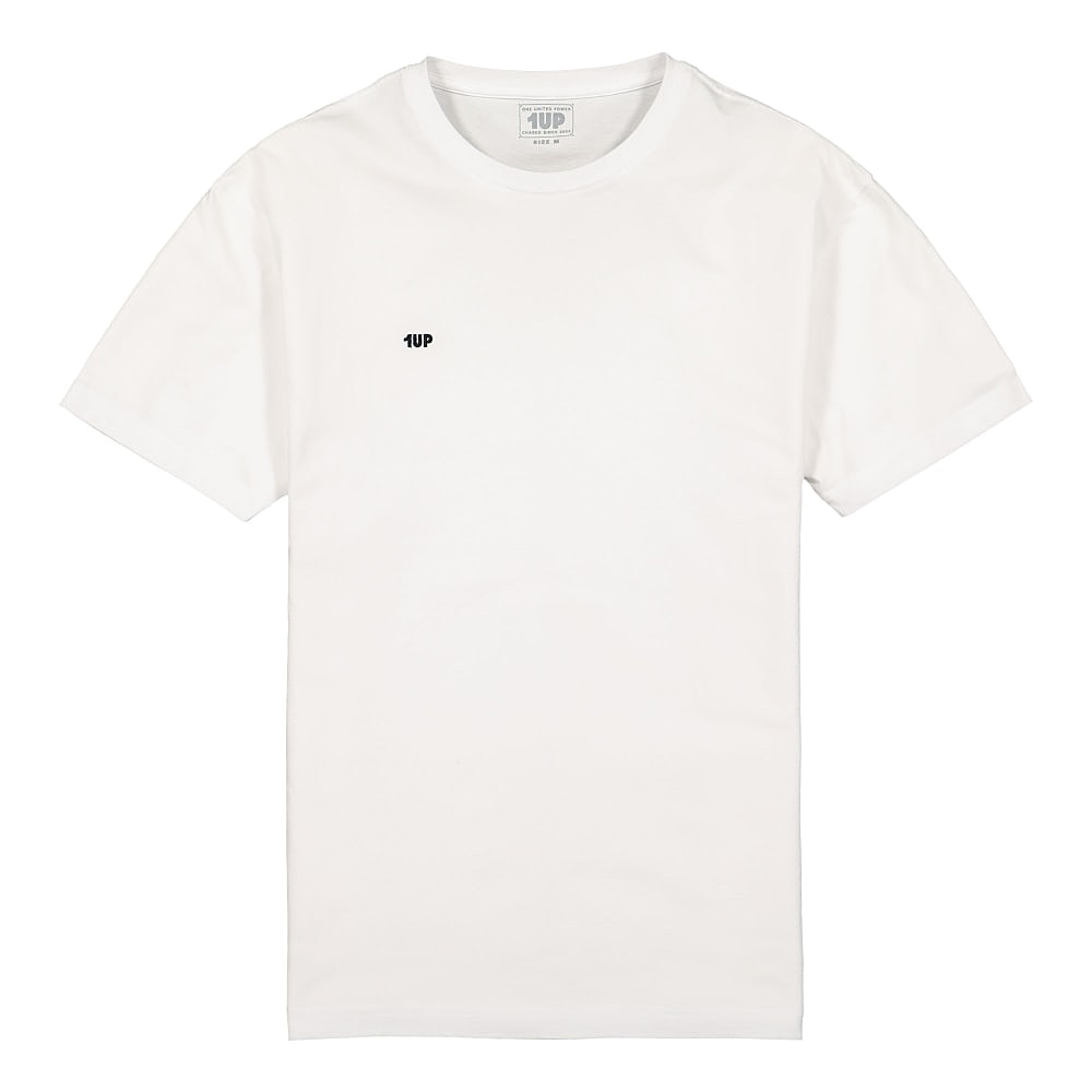 1UP Classic T-Shirt White T-Shirts T-C-W | Overkill