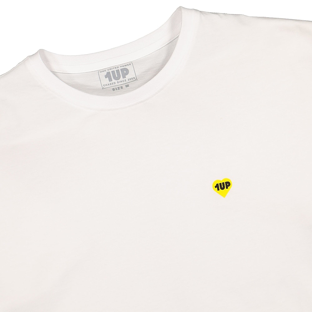 1UP Loves You T-Shirt White T-Shirts Material | Overkill