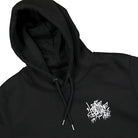 1UP x Asphalt Athletics Soli Hoodie Black Hoodies Close-up | Overkill