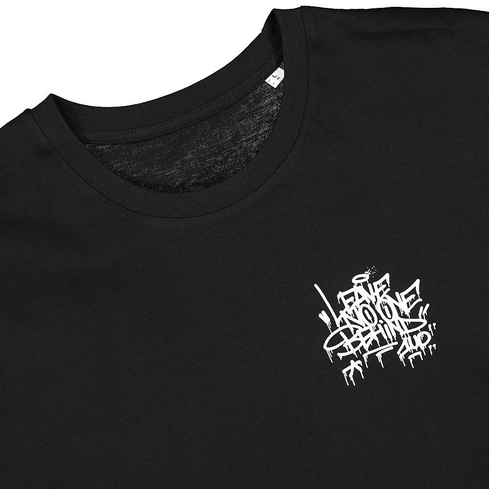 1UP x Asphalt Athletics Soli Tee Black T-Shirts Close-up | Overkill