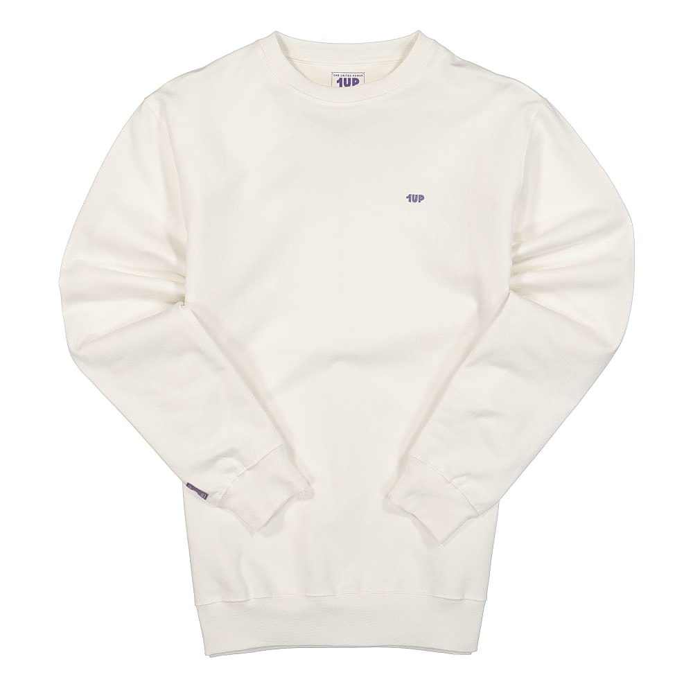 1UP Fade Runner Sweater Off White Sweatshirts S-FR-OW | Overkill