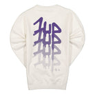 1UP Fade Runner Sweater Off White Sweatshirts Close-up | Overkill