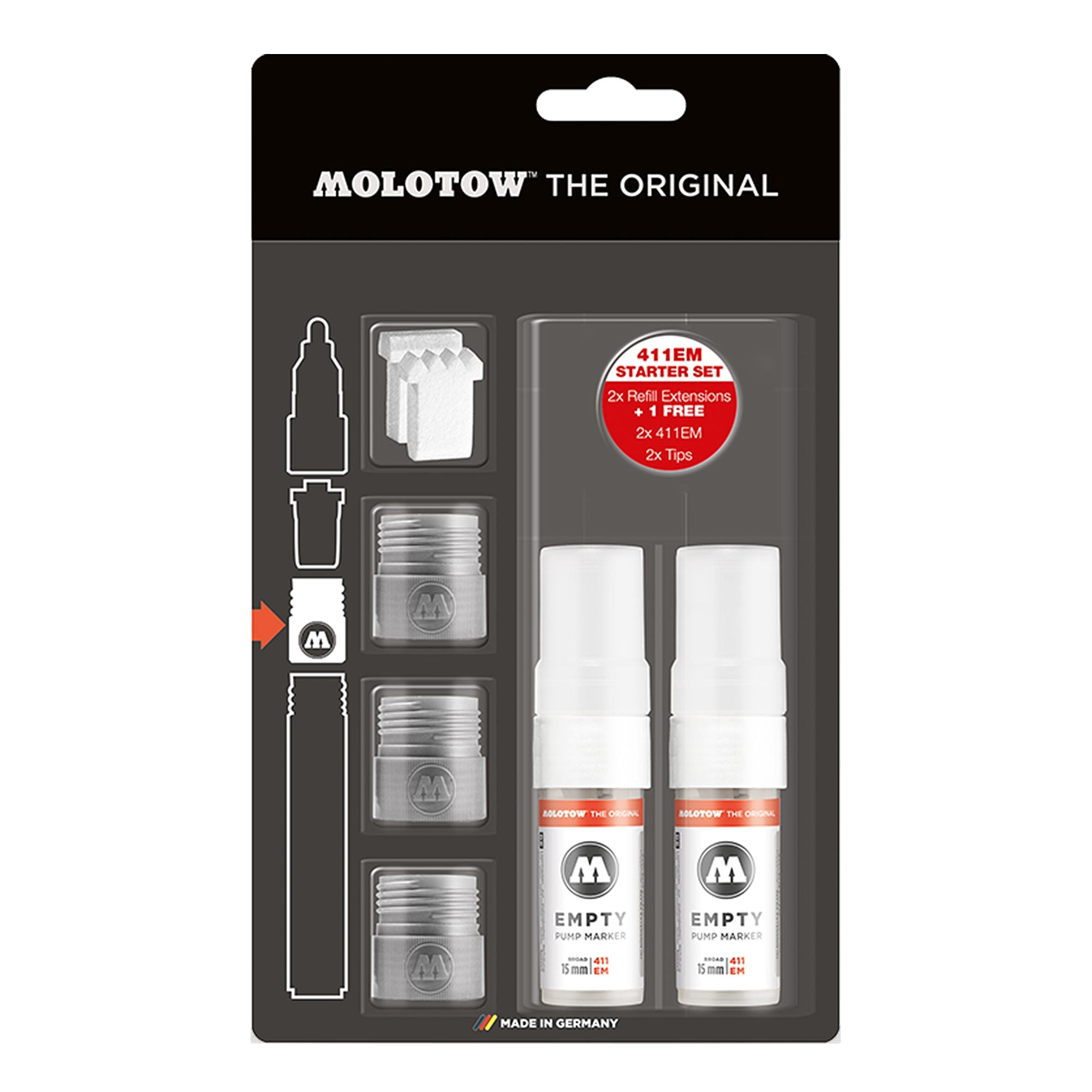 Molotow refill extension starter kit 411em-refill-set   200506 | Overkill