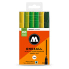 Molotow ONE4ALL 127HS Green Set Multicolored Marker 200816 | Overkill
