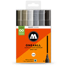 Molotow ONE4ALL 227HS Grey Set Multicolored Marker 200838 | Overkill