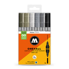 Molotow ONE4ALL Acrylic Twin Grey Set Multicolored Marker 200858 | Overkill