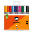 Molotow ONE4ALL Acrylic Twin 10er Basic Set 1 Multicolored Marker 200890 | Overkill