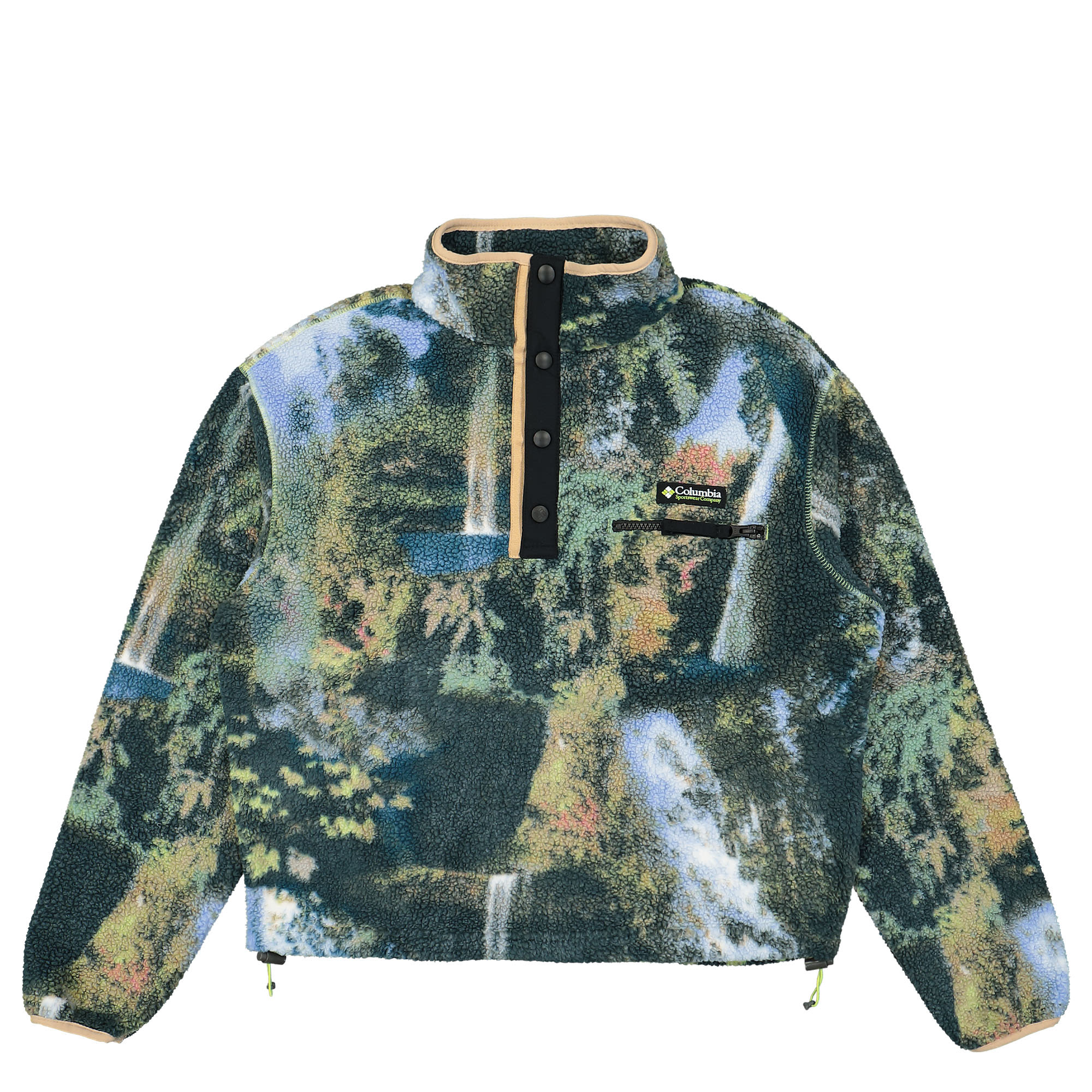 Columbia W Helvetia Cropped Half Snap Fleece 2014561388 | OVERKILL