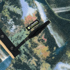 Columbia W Helvetia Cropped Half Snap Fleece Napa Green / Chasing Falls Print / Black Sweatshirts Detailfoto | Overkill