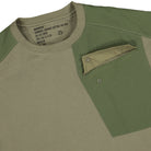 Maharishi  Riverine 2.0 Tech T-Shirt Olive T-Shirts 2022 Detailfoto | Overkill
