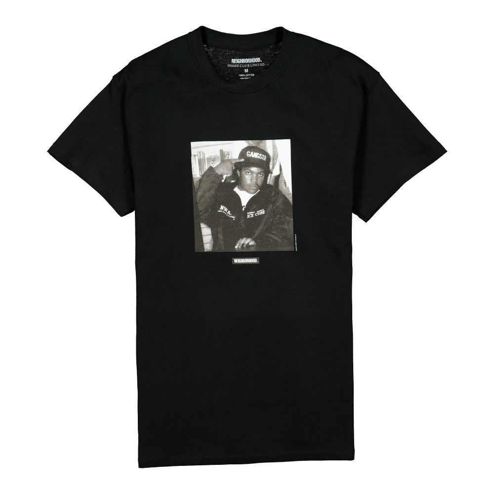 Neighborhood Image Club Limited x Neighborhood NHIX-1 Tee Black T-Shirts 202USIXN-STM01S | Overkill