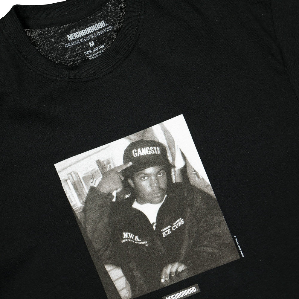 Neighborhood Image Club Limited x Neighborhood NHIX-1 Tee Black T-Shirts Material | Overkill
