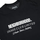 Neighborhood Image Club Limited x Neighborhood NHIX-4 Tee Black T-Shirts Material | Overkill