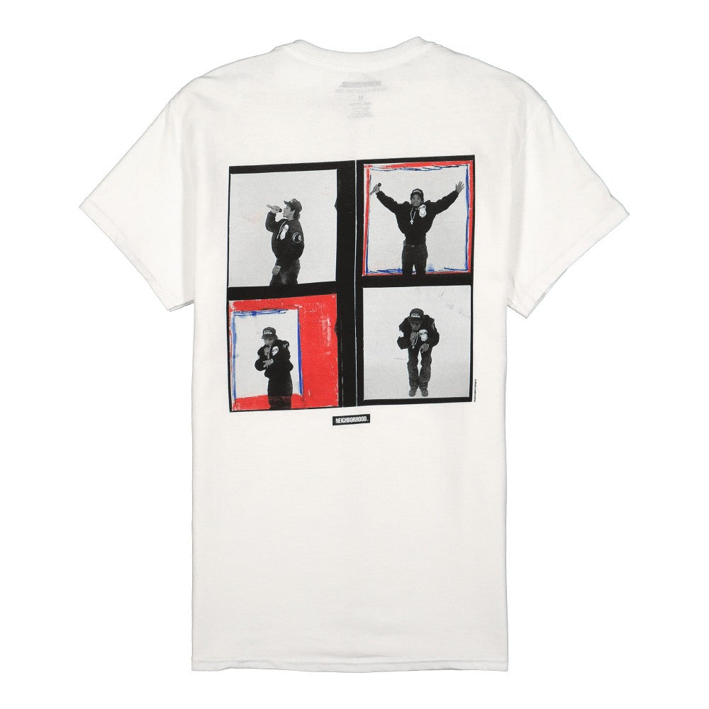 Neighborhood NHIX-4 Tee White T-Shirts Close-up | Overkill