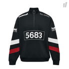 Hummel Willy Chavarria x Hummel Half Zip Sweatshirt Black Sweatshirts 203-824-2001 | Overkill