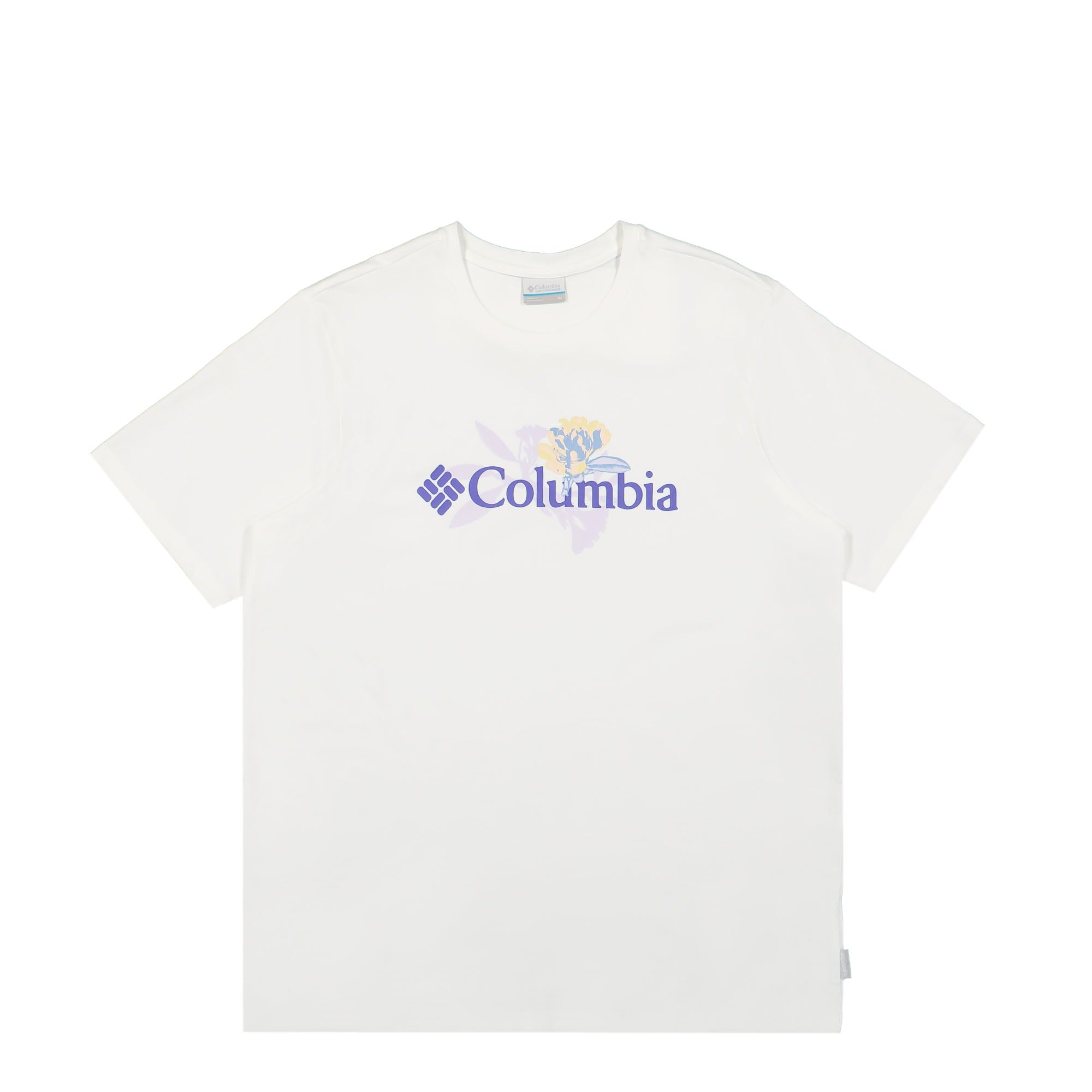 Columbia Explorers Canyon Logo SS Tee White T-Shirts 2036431101 | Overkill