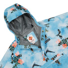 Columbia Deschutes Valley Rain Poncho Vista Blue / Deschutes Days Print Windbreaker Close-up | Overkill