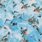 Columbia Deschutes Valley Rain Poncho Vista Blue / Deschutes Days Print Windbreaker Detailfoto | Overkill