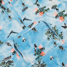 Columbia Deschutes Valley Rain Poncho Vista Blue / Deschutes Days Print Windbreaker Detail view 1 | Overkill