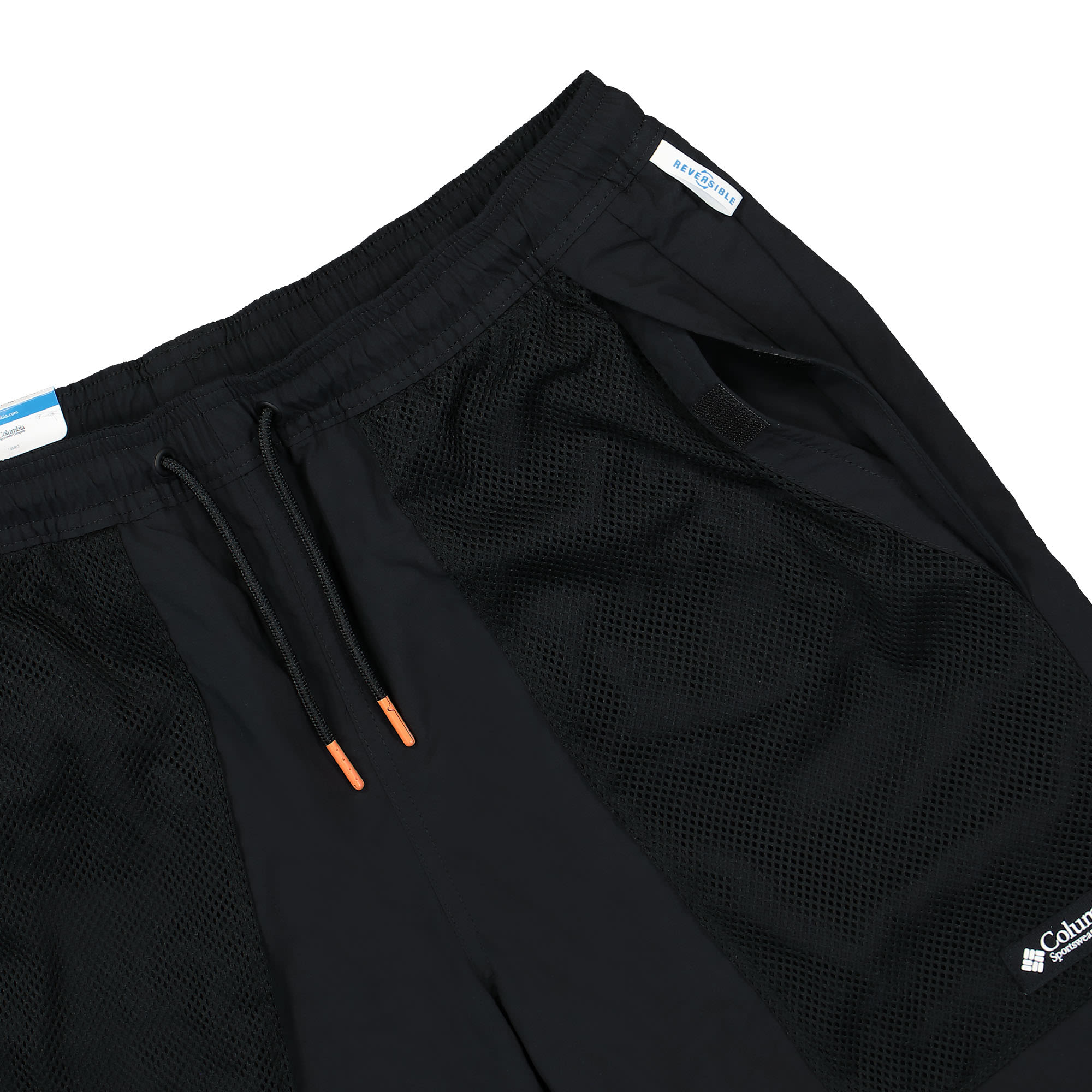 Columbia Deschutes Valley Reversible Short Black Shorts Detailfoto | Overkill