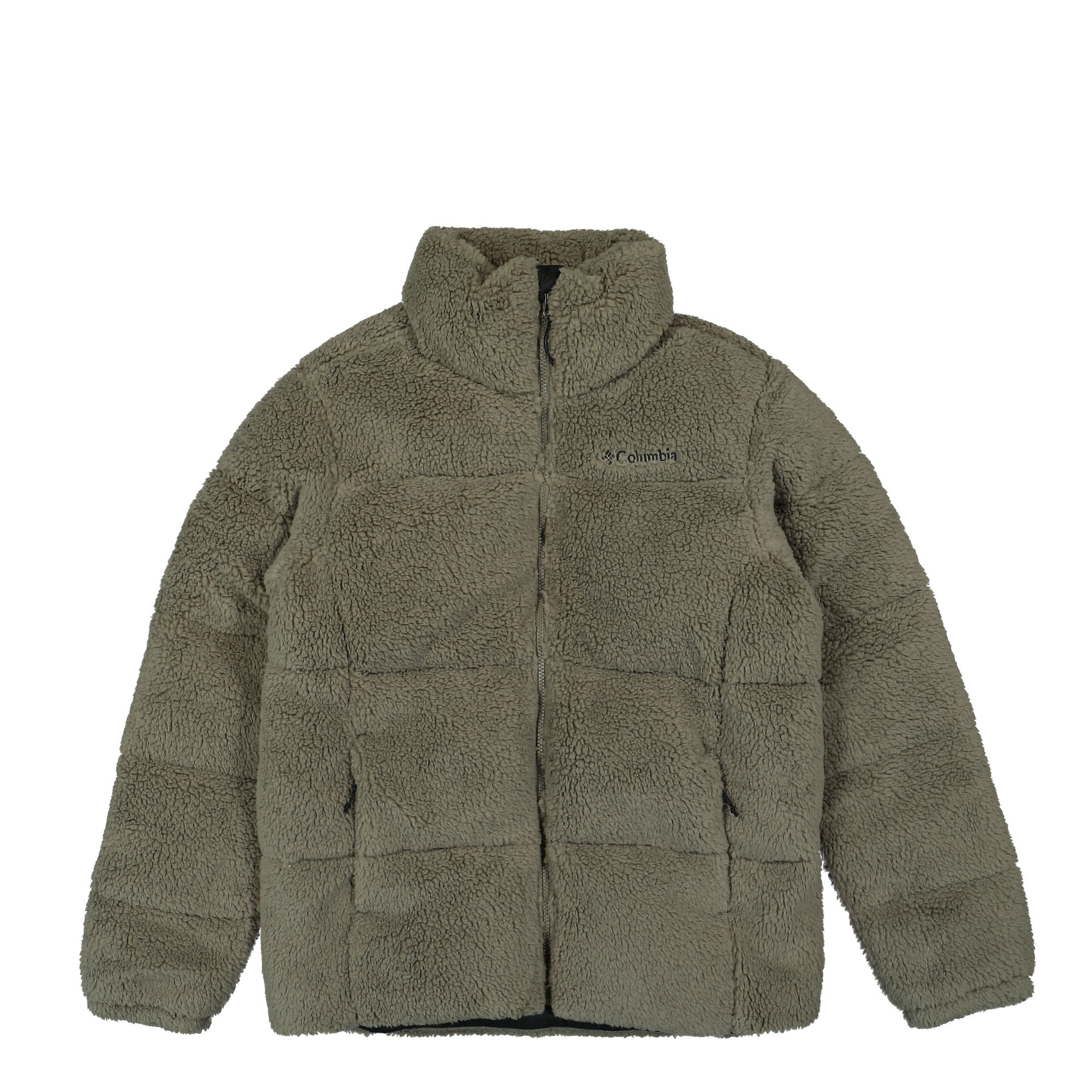Columbia Puffect Sherpa Jacket Stone Green Puffer Jackets 2039761397 | Overkill