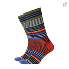 Burlington stripe socks Black Socks 20535-3000 | Overkill