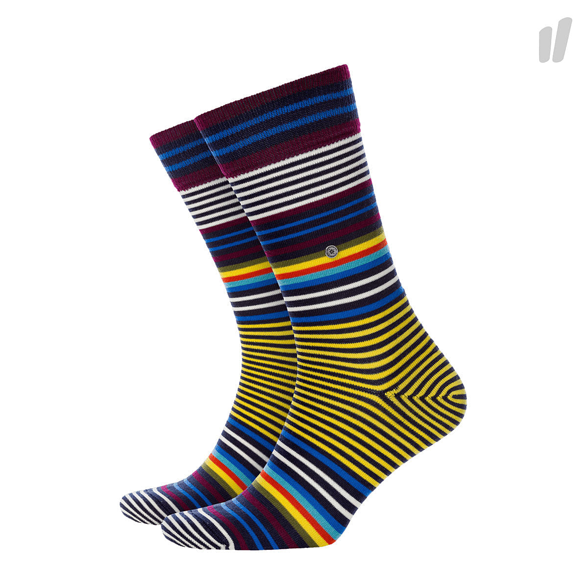 Burlington stripe socks Marine Socks 20535-6210 | Overkill