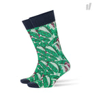 Burlington Hawaii Print Socks Emerald Socks 20549-7950 | Overkill