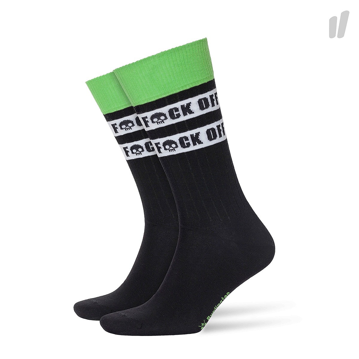 Burlington Slogan SO Socks Black Socks 20551 - 3000 / Black | Overkill