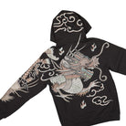 Maharishi Pearl Dragon Hooded Sweater Black Hoodies Detail view 1 | Overkill