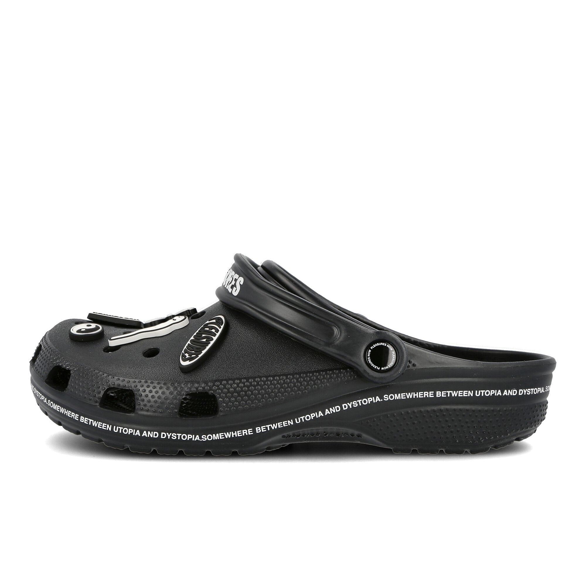 Crocs Pleasures x Crocs Utopia Black Sneakers P19F114028 | Overkill
