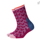 Burlington Wmns Catface Socks Bordeaux Socks 20614 / 8236 | Overkill