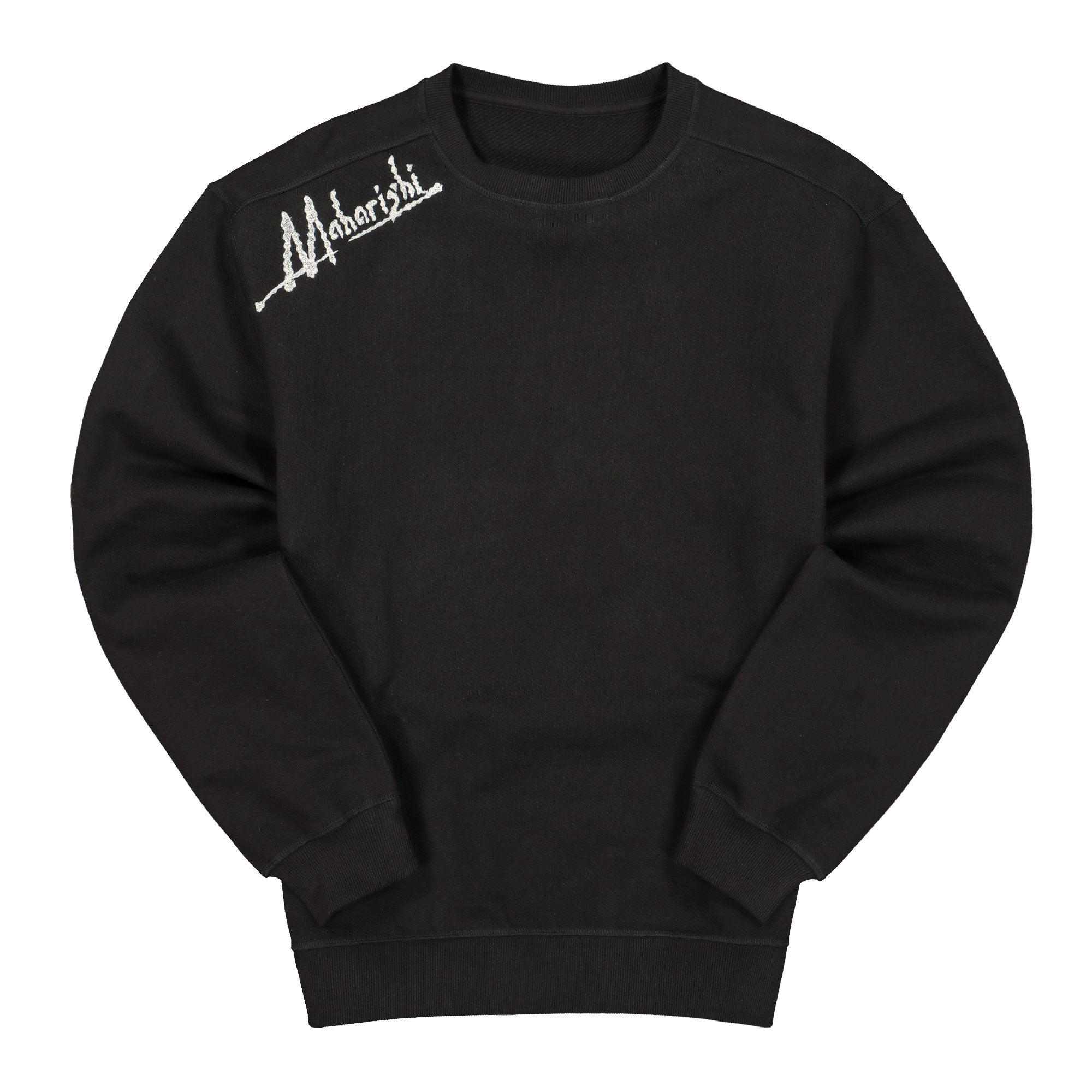 Maharishi  Heart of Tigers Crew Sweat Black Sweatshirts 2062 | Overkill
