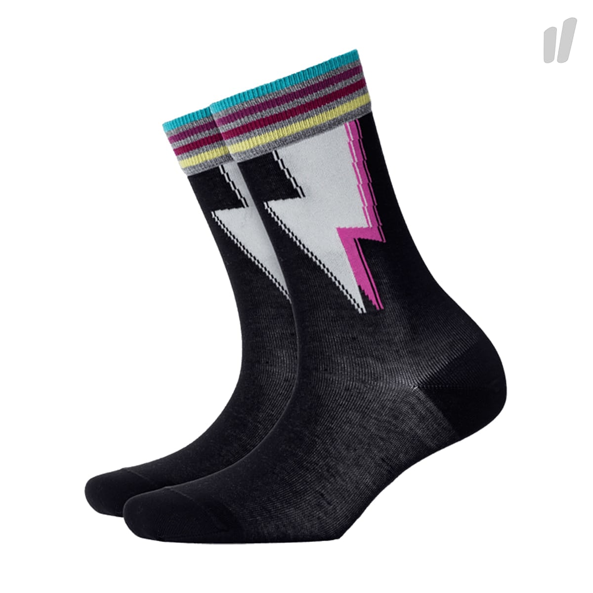 Burlington Wmns Lightning Socks Black Socks 20655-3000 | Overkill