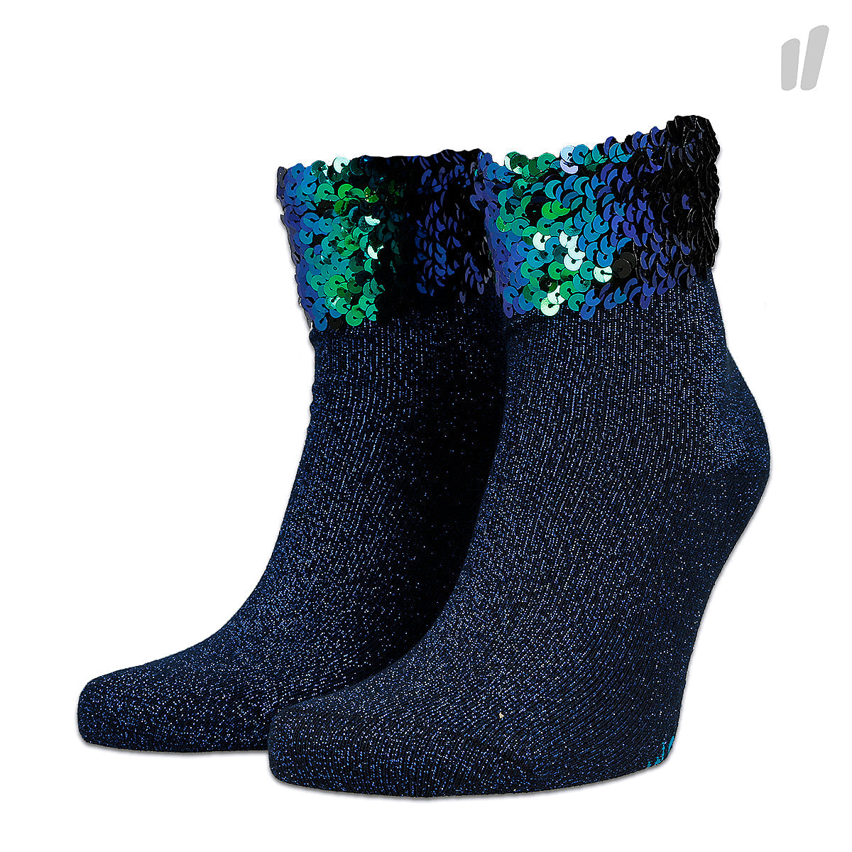 Burlington Wmns Pailletten Socks Marine Socks 20667-6120 | Overkill