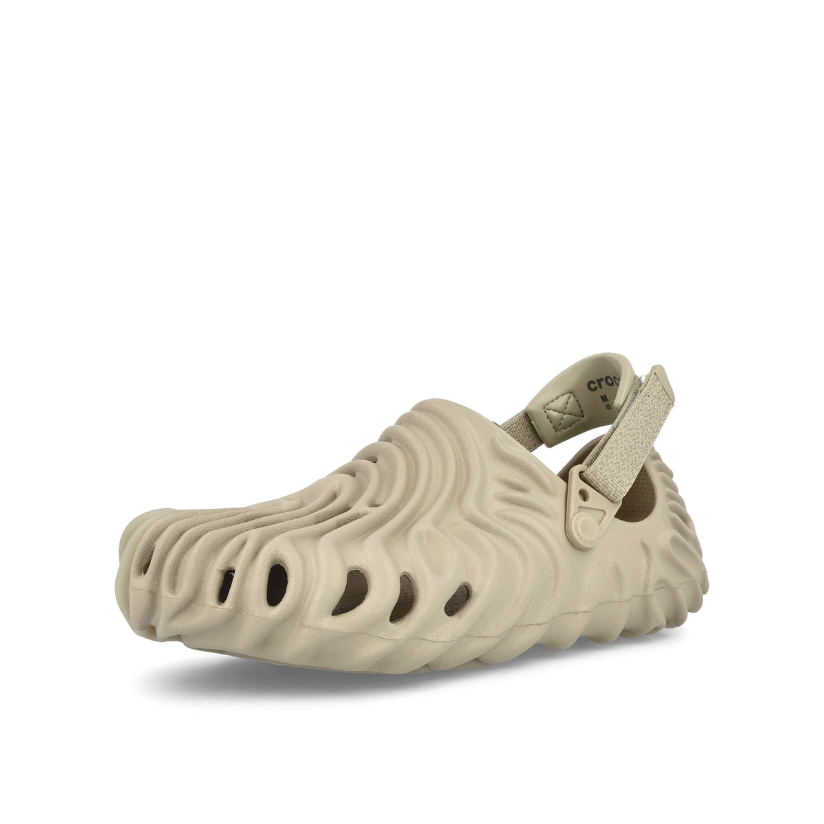 Crocs Salehe Bembury x Crocs Pollex Clog Horchata Slides, Sandals & Slippers  Close Up | Overkill