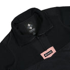 Columbia W Riptide Half Zip Fleece Black / Salmon Rose Sweatshirts Close-up | Overkill
