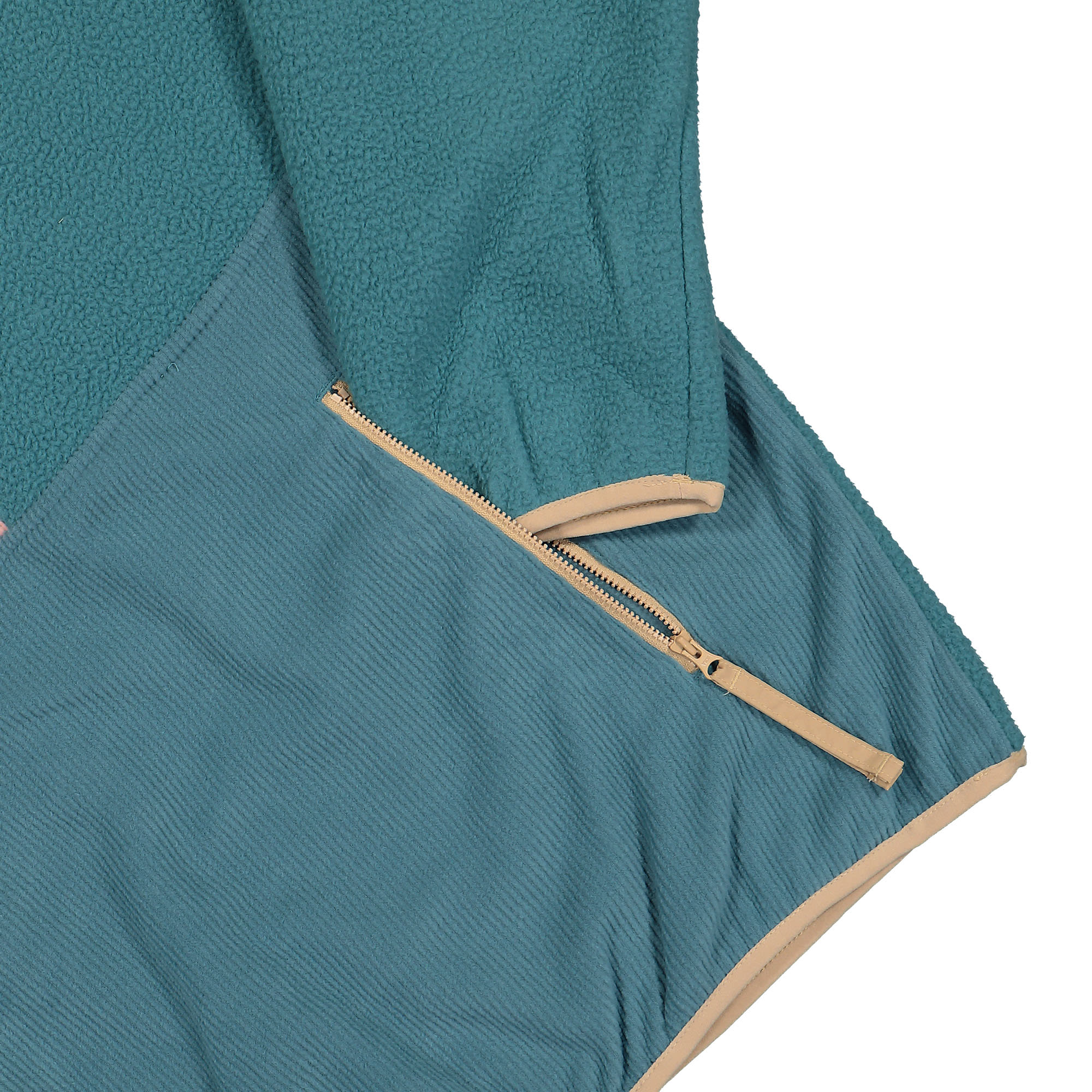 Columbia Riptide Half Zip Fleece Cloudburst / Canoe / Salmon Rose Fleece Jackets Detailfoto | Overkill