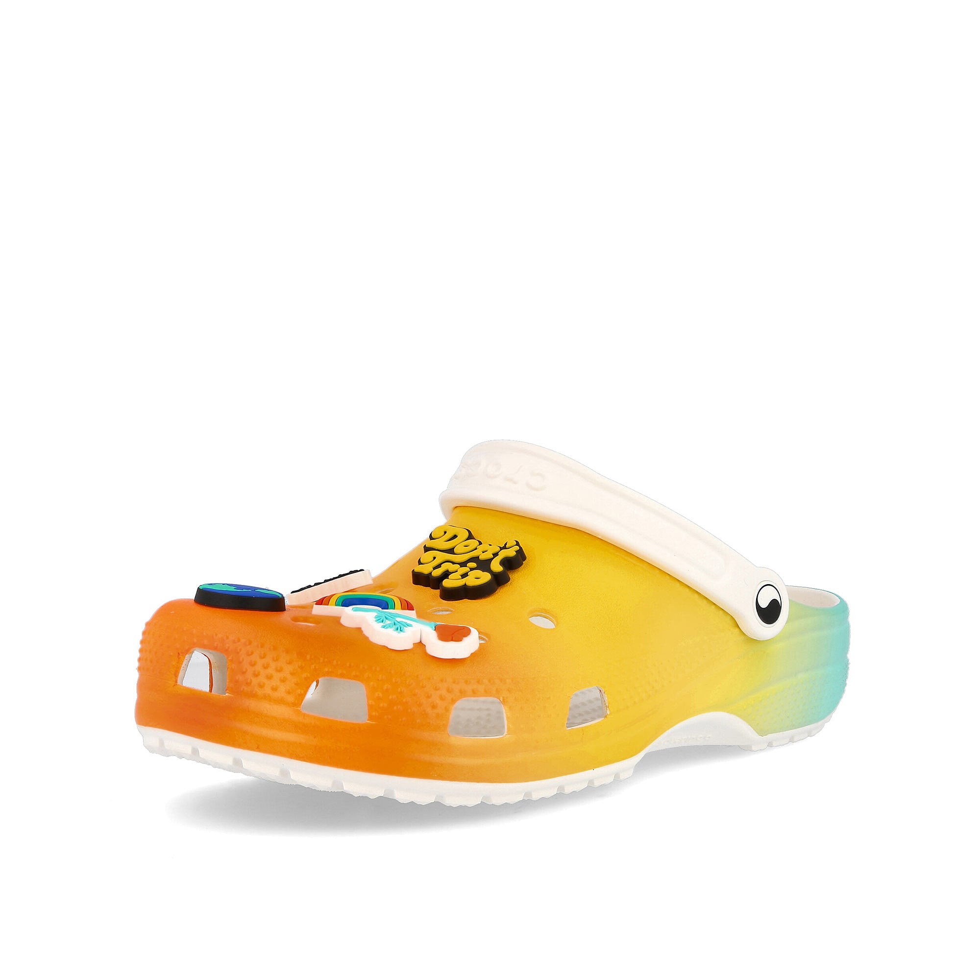 Crocs Free & Easy x Crocs Classic Clog Multicolor Slides, Sandals & Slippers  Detailfoto | Overkill