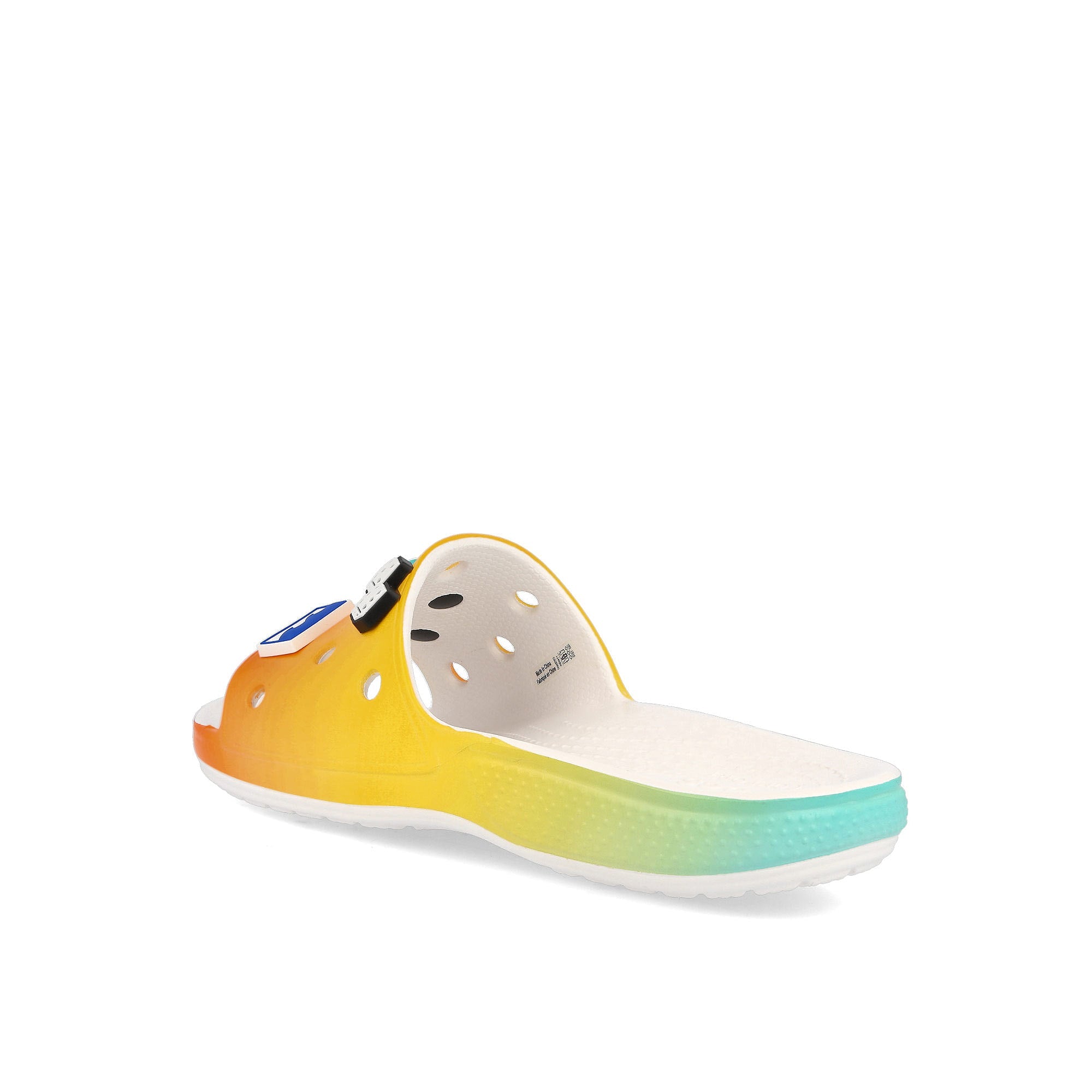 Crocs Free & Easy x Crocs Classic Slide Multicolor Slides, Sandals & Slippers  Close Up | Overkill