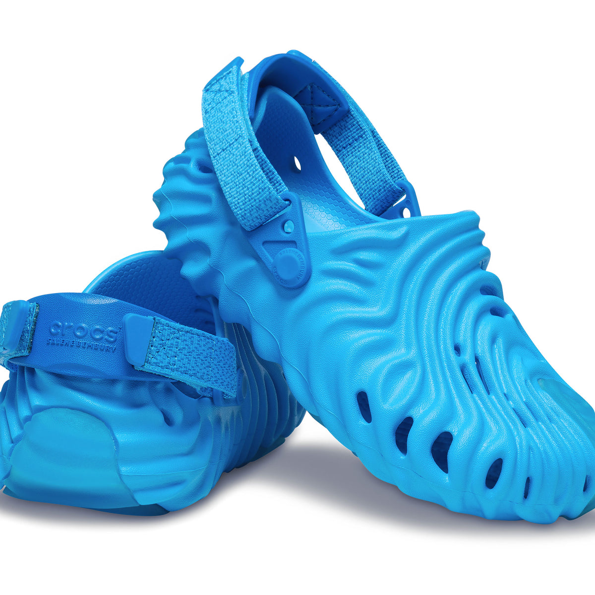 Crocs Salehe Bembury x Crocs The Pollex Clog Kids Yucca Sneakers  Material | Overkill