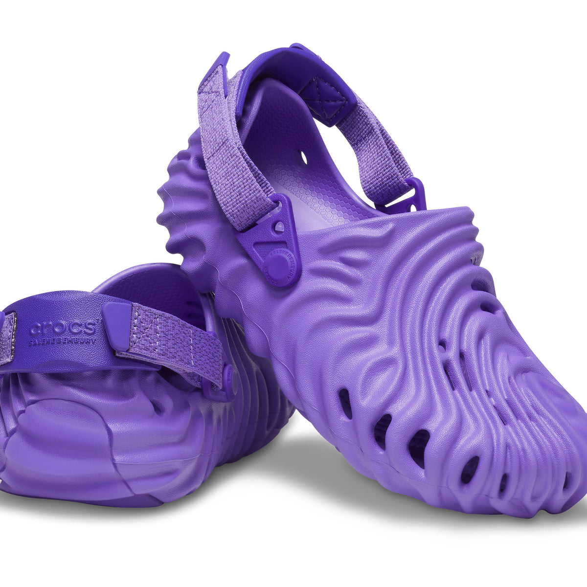 Crocs Salehe Bembury x Crocs The Pollex Clog Kids Dewberry Sneakers  Material | Overkill