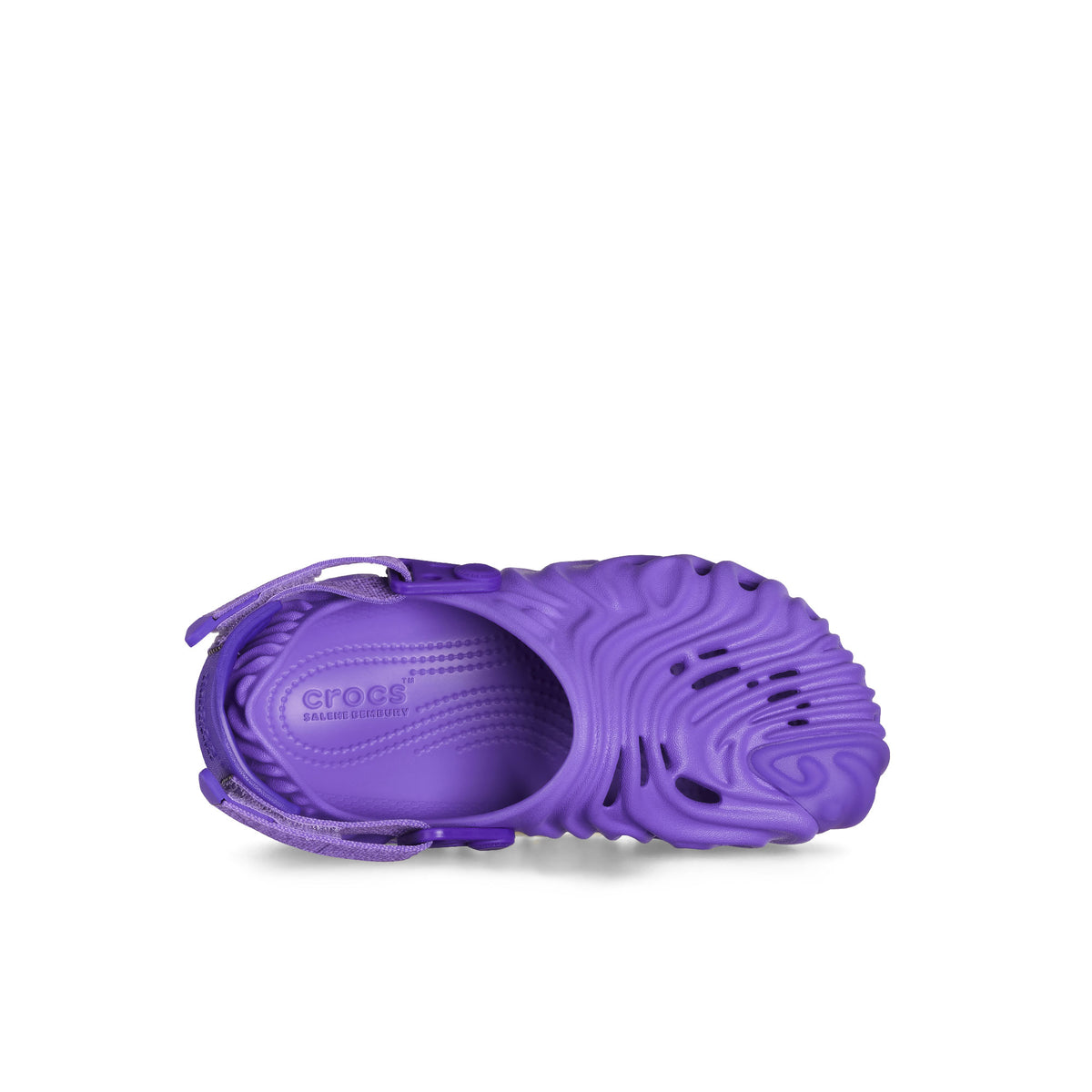 Crocs Salehe Bembury x Crocs The Pollex Clog Kids Dewberry Sneakers  Close Up | Overkill