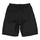 Maharishi  Hill Loose Trackshorts Black Shorts 2087 Close-up | Overkill
