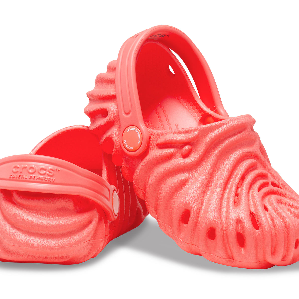 Crocs Salehe Bembury x Crocs The Pollex Clog Toddler Begonia   Sneakers  Material | Overkill