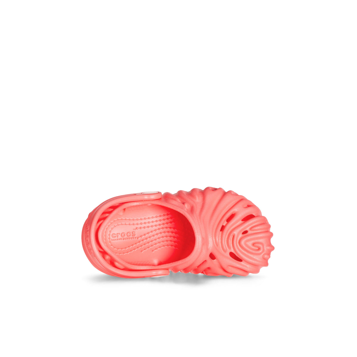 Crocs Salehe Bembury x Crocs The Pollex Clog Toddler Begonia   Sneakers  Close Up | Overkill